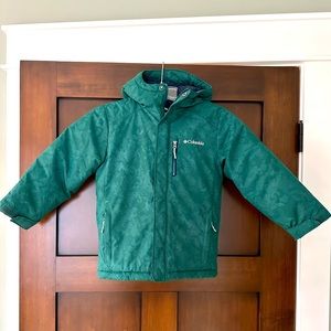 Columbia Kids lighting lift winter jacket, gently used,  (6/7) XS.